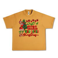 Peanut Butter Just A Girl Who Loves Christmas Urban Heavy Tee - FaDigitalArtStudio