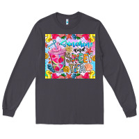 Smoke summer vibes with sweet tea Long Sleeve Tee - CowhideDigitalArt