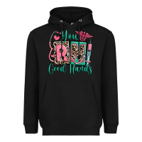 Black you rn good hands registered nurse Heavyweight Hoodie - RanaPortraitStore