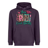 Plum you rn good hands registered nurse Heavyweight Hoodie - RanaPortraitStore