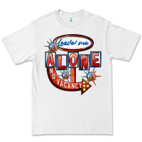 White Leave me alone anti Valentine's Day Premium Tee - FaDigitalArtStudio