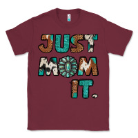 Burgundy just mom it cowhide turquoise Classic Tee - Jasminsmagicworld