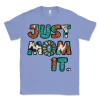 Colony Blue just mom it cowhide turquoise Classic Tee - Jasminsmagicworld