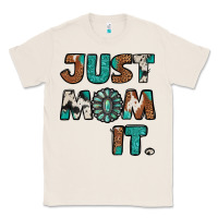 Natural just mom it cowhide turquoise Classic Tee - Jasminsmagicworld