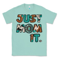 Seafoam just mom it cowhide turquoise Classic Tee - Jasminsmagicworld