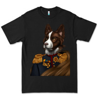 Black Pet Portraits, Custom Pet Portraits, Renaissance Pet Portraits, Premium Tee - RanaPortraitStore