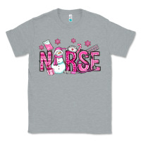Heather Grey nurse pink christmas Classic Tee - OliviaCreatesArt