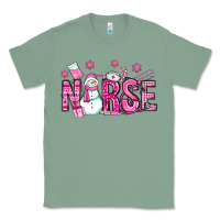 Sage nurse pink christmas Classic Tee - OliviaCreatesArt