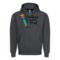 Smoke teaching i̇s a work of heart Zipper Hoodie - JahusDesignShop