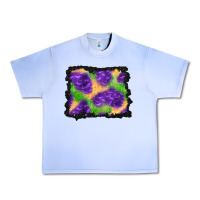 Grape Ice halloween spooky bat background Urban Heavy Tee - BundleAndBundleShop