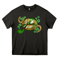 Asphalt St. Patrick's Day lips Heavy Core Tee - CowGirlArtShop