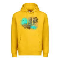 Lemon turquoise leopard patch Premium Hoodie - Jasminsmagicworld