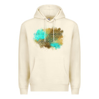 Sandshell turquoise leopard patch Premium Hoodie - Jasminsmagicworld