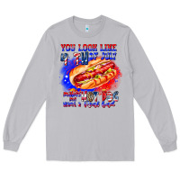 Moon Dust You Look Like 4th of july makes me hot dog want a Long Sleeve Tee - CowhideDigitalArt
