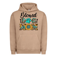 Pigment Burro Blessed dog mom Urban Hoodie - RanaPortraitStore