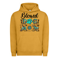 Pigment Peanut Butter Blessed dog mom Urban Hoodie - RanaPortraitStore