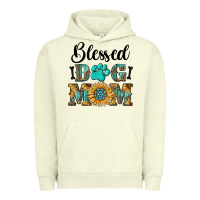 Pigment Pistachio Blessed dog mom Urban Hoodie - RanaPortraitStore