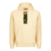 Pina Colada dinosaur parasaurolophus pen wrap Premium Hoodie - Artiststas