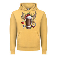Vintage Mustard christmas football Vintage Hoodie - SublimationCraftShop