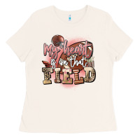 Bone my heart is on that field Ladies Tee - FaDigitalArtStudio