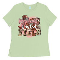 Matcha my heart is on that field Ladies Tee - FaDigitalArtStudio