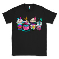 Black tie dye coffee cups Classic Tee - OliviaCreatesArt