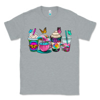 Heather Grey tie dye coffee cups Classic Tee - OliviaCreatesArt