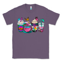 Lavender tie dye coffee cups Classic Tee - OliviaCreatesArt