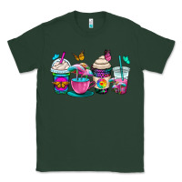 Sports Green tie dye coffee cups Classic Tee - OliviaCreatesArt