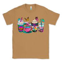 Toasted Coconut tie dye coffee cups Classic Tee - OliviaCreatesArt