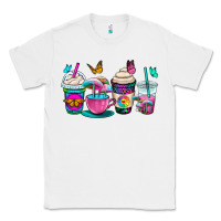 White tie dye coffee cups Classic Tee - OliviaCreatesArt