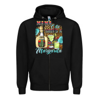 Black mama cita needs a margarita1 Zipper Hoodie - JahusDesignShop