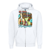 White mama cita needs a margarita1 Zipper Hoodie - JahusDesignShop