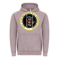 Vintage Zinc fake seal of the president of the united states Vintage Hoodie - DesigneFamous