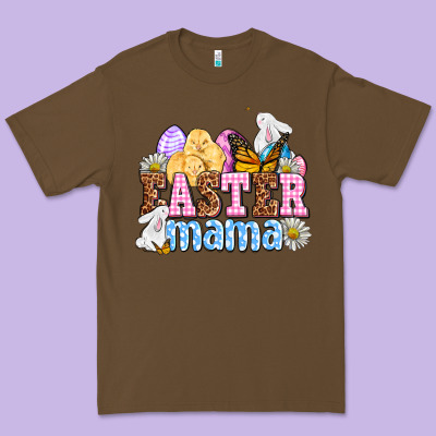 Easter Mama Premium Tee Designed By Oliviacreatesart