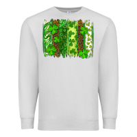 Dove Grey st patricks day brush stroke Premium Sweatshirt - RanaPortraitStore