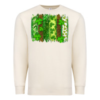 Sandshell st patricks day brush stroke Premium Sweatshirt - RanaPortraitStore