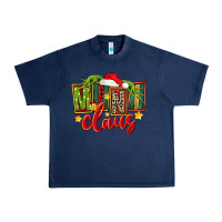 Navy christmas mini claus Urban Heavy Tee - FaDigitalArtStudio