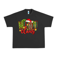 Pigment Black christmas mini claus Urban Heavy Tee - FaDigitalArtStudio