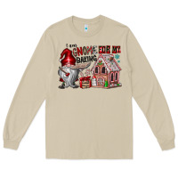Mushroom Iam Gnome For My Baking Long Sleeve Tee - CowhideDigitalArt