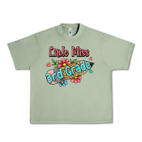 Oil Green little miss third grade Urban Heavy Tee - Jasminsmagicworld