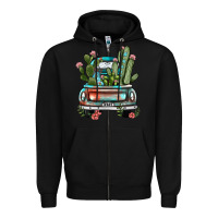 Black farm truck, Zipper Hoodie - JahusDesignShop