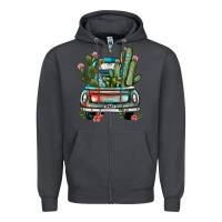 Smoke farm truck, Zipper Hoodie - JahusDesignShop