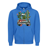 True Royal farm truck, Zipper Hoodie - JahusDesignShop