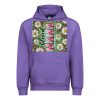 Tulip Blessed mama with daisy and leopard Urban Hoodie - RanaPortraitStore