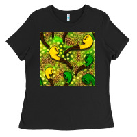 Black St. Patrick's pipe pattern digital paper Ladies Tee - BundleAndBundleShop