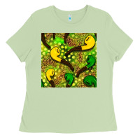 Matcha St. Patrick's pipe pattern digital paper Ladies Tee - BundleAndBundleShop