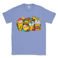 Colony Blue school bus coffee cups Classic Tee - OliviaCreatesArt