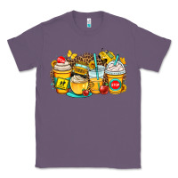 Lavender school bus coffee cups Classic Tee - OliviaCreatesArt