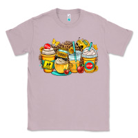 Lilac school bus coffee cups Classic Tee - OliviaCreatesArt